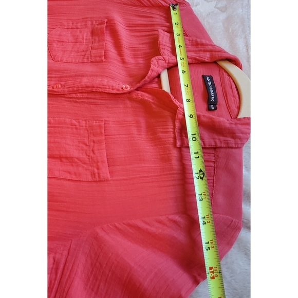 Antik Batik marina gown maxi dress in coral - Picture 4 of 10